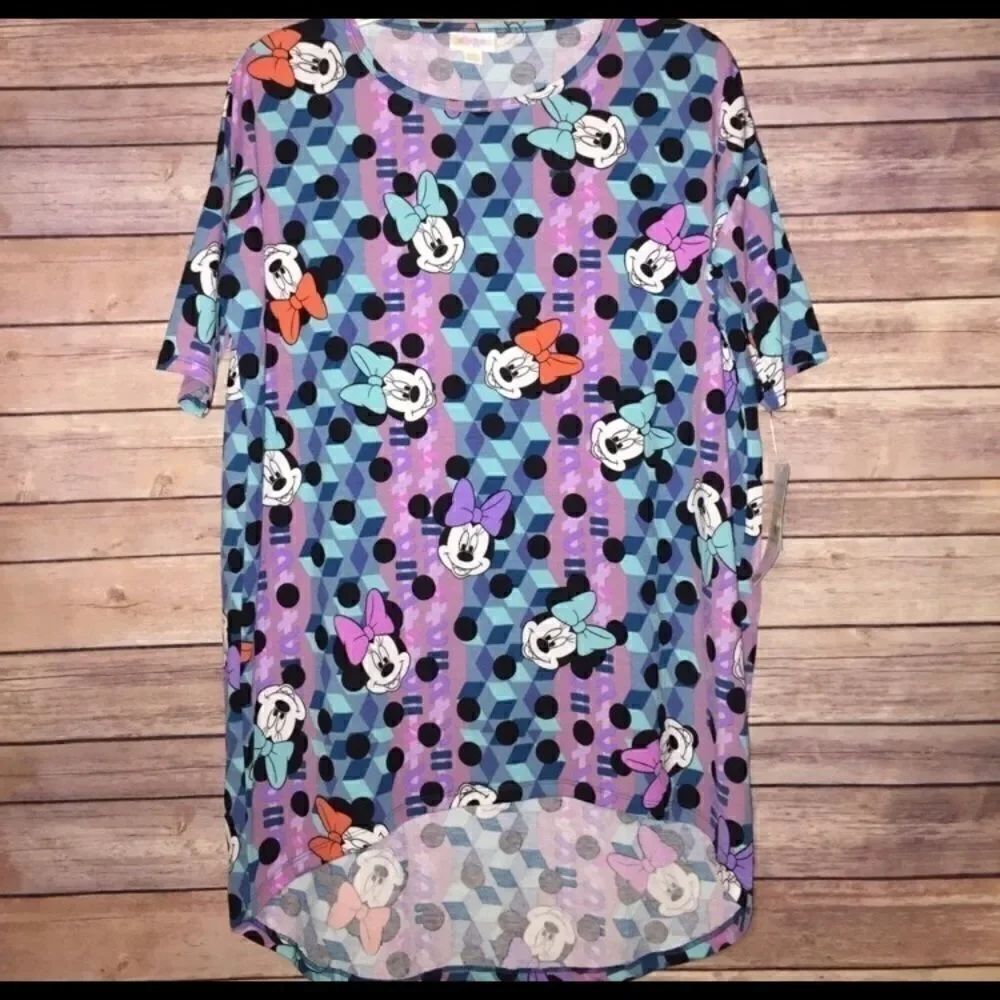 NWT LuLaRoe Disney Minnie Irma